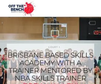 Offthebenchbasketball.com.au(Off The Bench Basketball) Screenshot