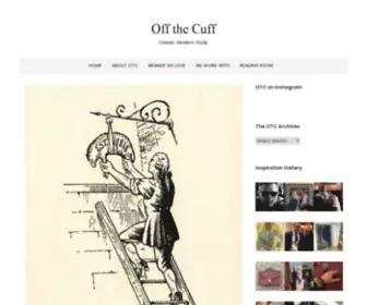 Offthecuffdc.com(Off The Cuff) Screenshot