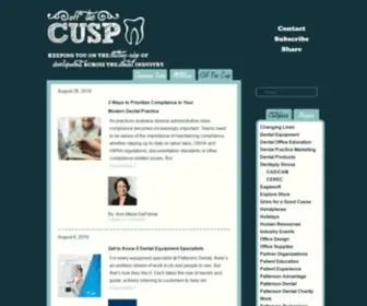 Offthecusp.com(Dental industry news) Screenshot