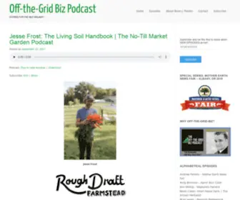 Offthegridbiz.com(Off-the-Grid Biz Podcast) Screenshot