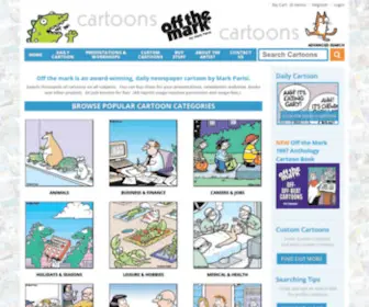 Offthemark.com(Off the mark cartoons by Mark Parisi) Screenshot