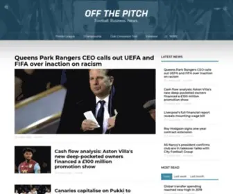 Offthepitch.com(We focus on everything off the pitch in the Premier League and the Championship. Off The Pitch) Screenshot