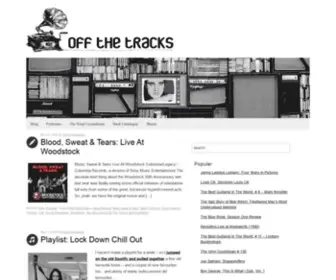 Offthetracks.co.nz(Taking music off) Screenshot