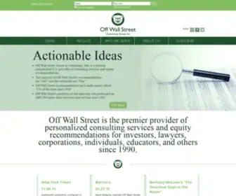 Offwallstreet.com(Off Wall Street) Screenshot