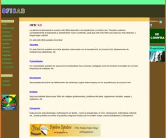 Oficad.com(Arquitectura, Servicios y Construccion) Screenshot