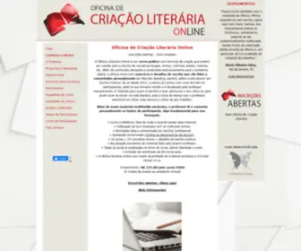Oficinaliterariaonline.com.br(Oficinaliterariaonline) Screenshot