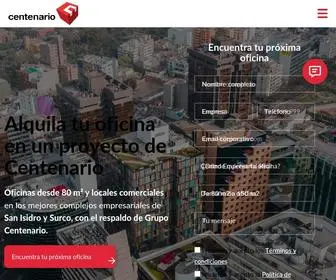 Oficinascentenario.pe(Oficinas Centenario) Screenshot