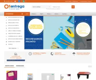 Ofientrega.com.mx(Los Expertos en Papelería Consumibles y todo lo necesario para tu oficina) Screenshot