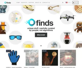 Ofinds.com(Our philosophy) Screenshot