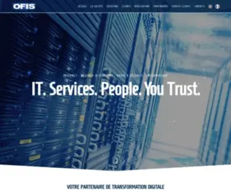 Ofis-Technologies.com(Votre partenaire de transformation digitale au Congo) Screenshot