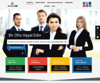 Ofisteofis.com.tr(Sanal Ofis ile Yasal Adres ve E) Screenshot