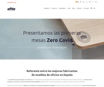 Ofita.com(Fabricantes de muebles de oficina) Screenshot