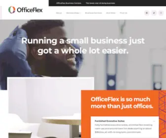 Oflex.co(The lower cost of doing business) Screenshot