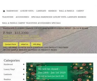 Oflooring.com(Hardwood Flooring Depot) Screenshot