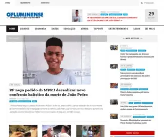 Ofluminense.com.br(O Fluminense) Screenshot