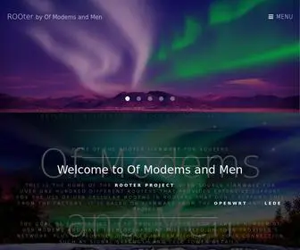 Ofmodemsandmen.com(ROOter by Of Modems and Men) Screenshot