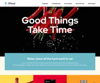 Ofoodglobal.com(O’Food specializes in Korean) Screenshot
