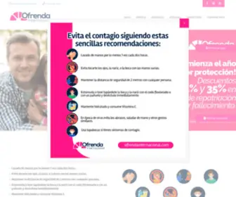 Ofrendaiberica.com(Ofrenda Internacional) Screenshot