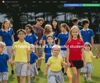 OFS.edu.sg(Overseas Family School) Screenshot