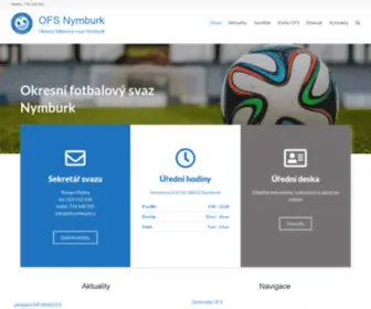 Ofsnymburk.cz(OFS Nymburk) Screenshot