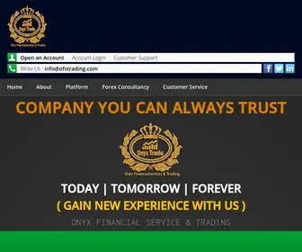 Ofstrading.com(The systematic investment cum earning program offered by OFS) Screenshot