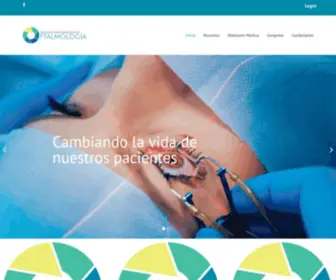 Oftalmologiapr.org(Sociedad Puertorriqueña de Oftalmología) Screenshot