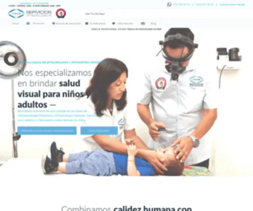 Oftalmologopediatrapuebla.com(Visum Servicios Oftalmólogicos) Screenshot