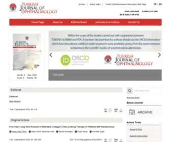 Oftalmoloji.org(Türk) Screenshot