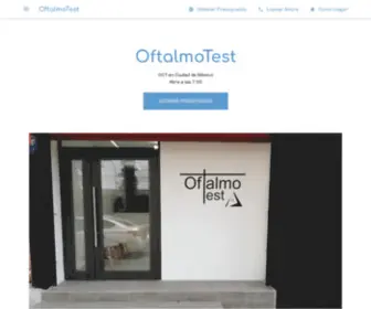 Oftalmotest.com(Clínica Oftalmológica) Screenshot