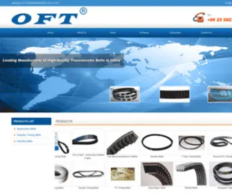Oftbelt.com(V belt) Screenshot