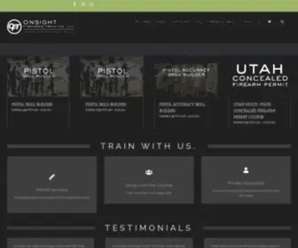 OFTLLC.us(Firearms Training) Screenshot