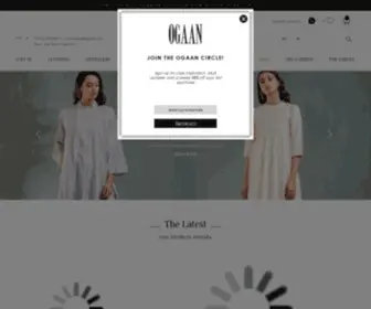 Ogaan.com(Online Indian Fashion Store) Screenshot
