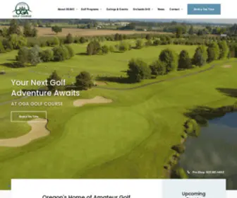 Ogagolfcourse.com(OGA Golf Course is) Screenshot