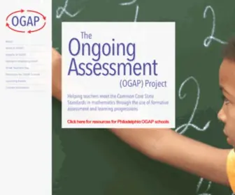 Ogapmath.com(The Ongoing Assessment Project) Screenshot