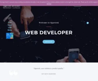 Ogartrek.com(Ogartrek Services®) Screenshot