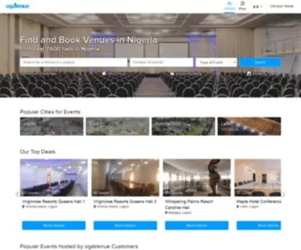 Ogavenue.com.ng(Event venues) Screenshot