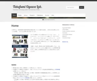 Ogawa-Lab.org(Information Technology Center) Screenshot