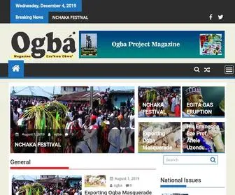 Ogbaproject.com(Ogba Project) Screenshot
