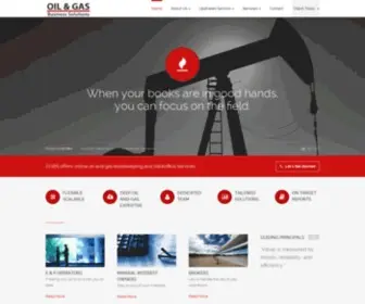 OGBS.biz(Oil & Gas Outsourced Accounting Services) Screenshot