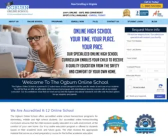 Ogburnonlineschool.com(Ogburn Online School) Screenshot