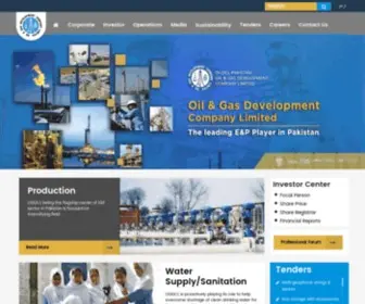 OGDCL.com(PROJECTS) Screenshot