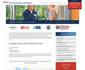 Ogdenhomegenerators.com(Ogden Home Generators) Screenshot