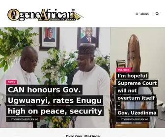 Ogeneafrican.com(Nigerian News) Screenshot