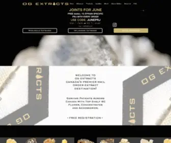 Ogextract.co(OG Extracts) Screenshot