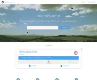 Oggettivolanti.it(Informazioni sui prodotti) Screenshot