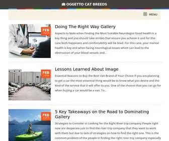 Oggettobcn.com(Oggetto Cat Breeds) Screenshot