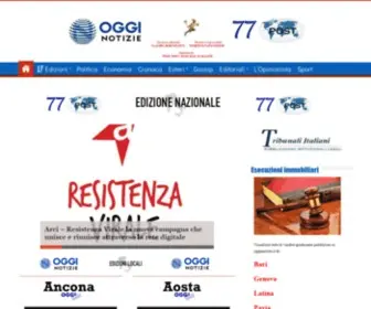 Ogginotizie.it(Oggi Notizie) Screenshot
