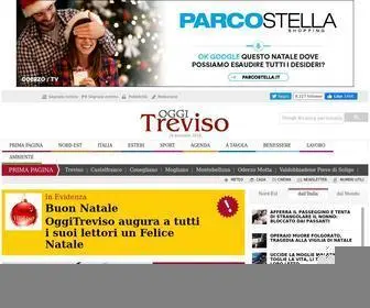 Oggitreviso.it(Il quotidiano di Treviso e provincia) Screenshot
