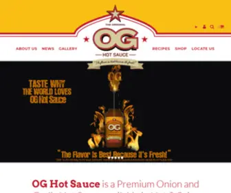 Oghotsauce.net(The Flavor) Screenshot