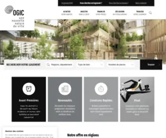 Ogic.fr(Promoteur immobilier neuf) Screenshot